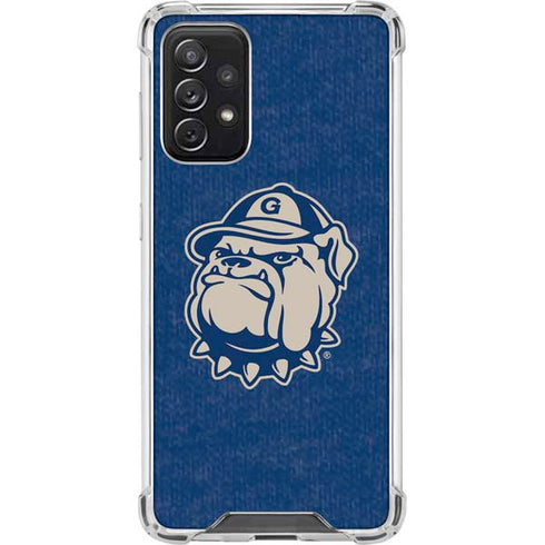 Georgetown University Jack the Bulldog Mascot Galaxy A72 5G Clear Case
